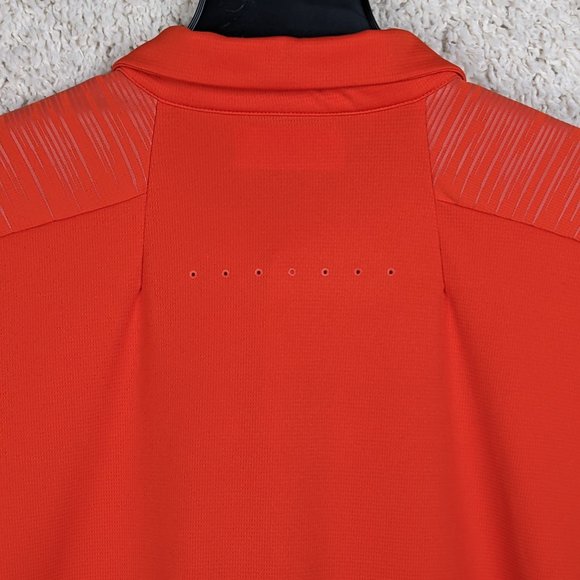 adidas* Men's Short Sleeve‎ Straight Hem Hidden Button Polo Athletic Shirt~ 2XL - Picture 15 of 16